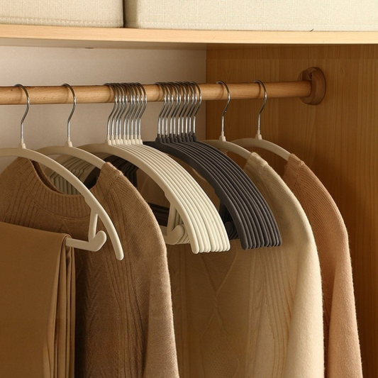 Plastic Hanger Flocking Hanger Non-slip