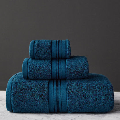 Pure Cotton Thick Bath Towel Set