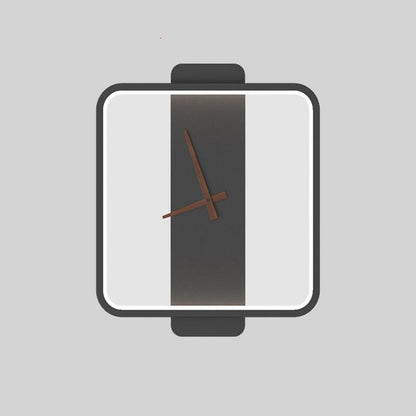 Nordic Wall Clock Lamp