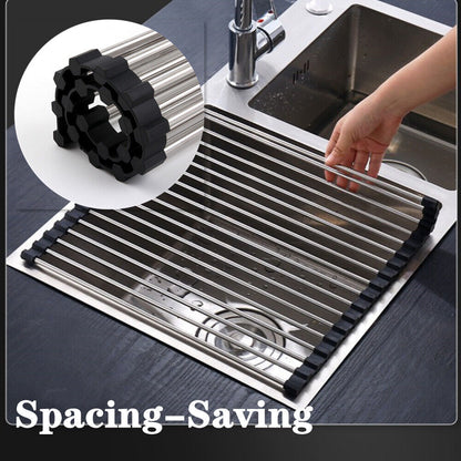 Kitchen Stainless Steel Sink Drain Rack