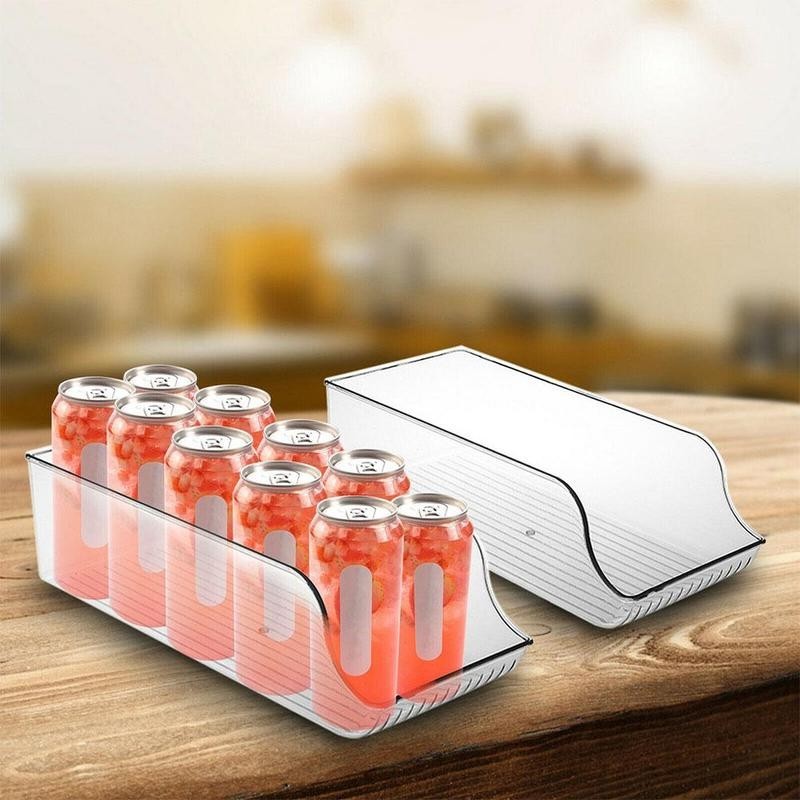 Transparent Beverage Organizer