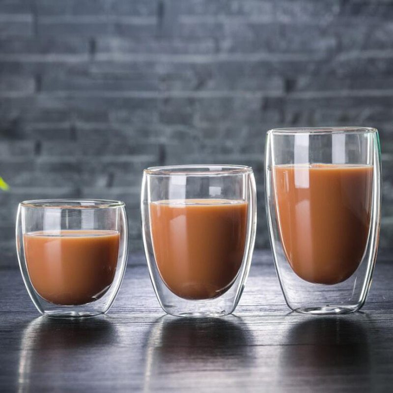 Heat-Resistant Double Glass Coffee Cup