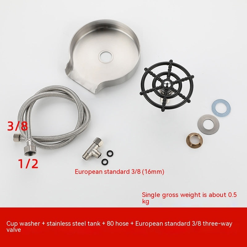 Automatic High-Pressure Cup Washer Sink