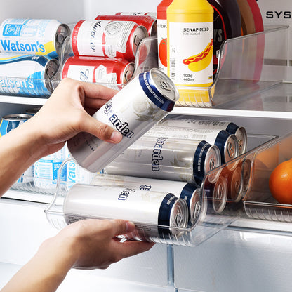 Transparent Beverage Organizer