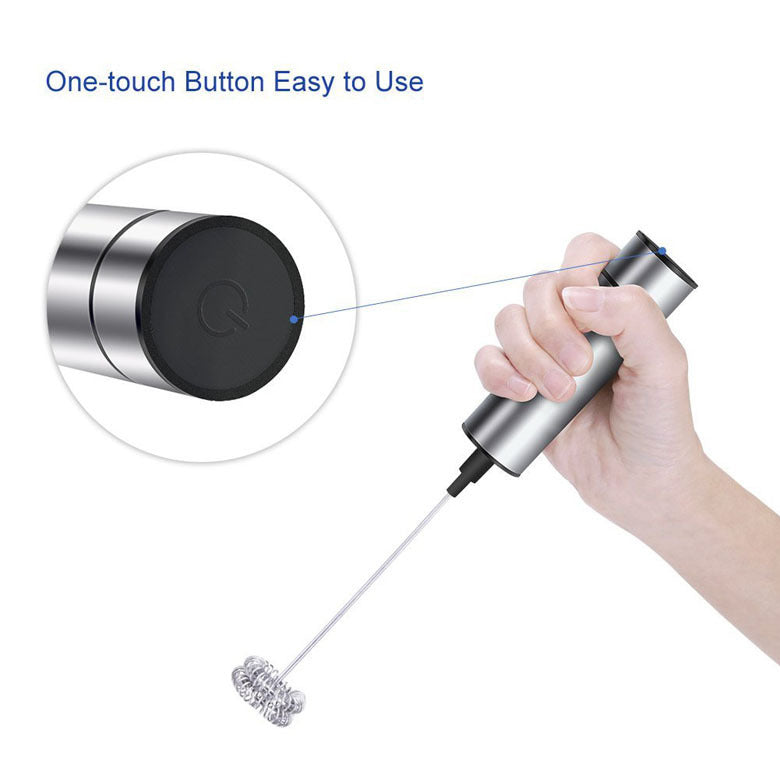 Electric Handheld Coffee Milk Frother