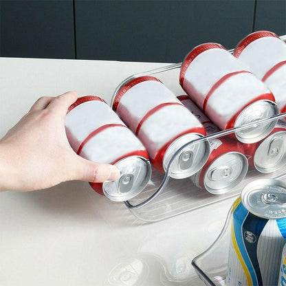 Transparent Beverage Organizer