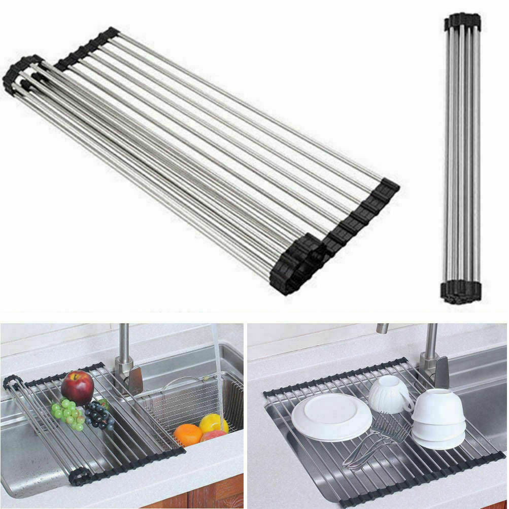 Kitchen Stainless Steel Sink Drain Rack