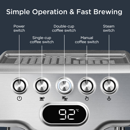 Geek Chef 20 Bar Coffee Maker