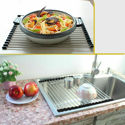 Kitchen Stainless Steel Sink Drain Rack