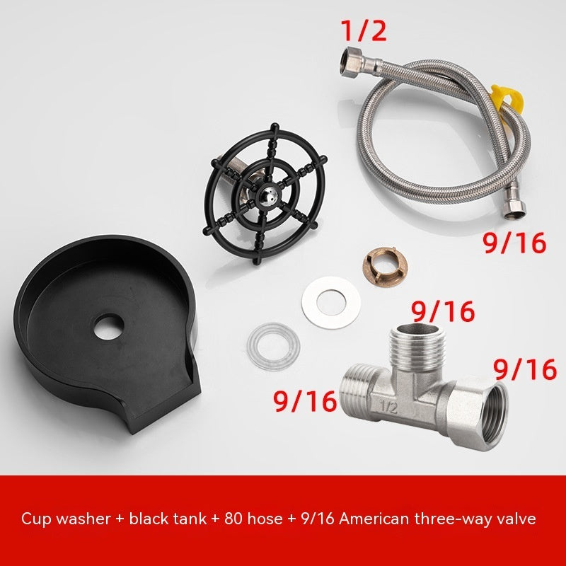 Automatic High-Pressure Cup Washer Sink